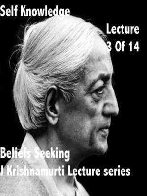 cover image of J Krishnamurti Lectures Series Ojai, Volume 3